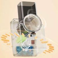 Cortadora de verduras eléctrica, máquina para hacer ensaladas, picadora de verduras automática, rallador de queso eléctrico, cortadora de verduras automática, máquina para hacer ensaladas para queso, verduras, patatas, zanahorias, verde - details 1