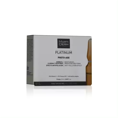 MARTIDERM PLATINUM - PHOTO AGE - 10 AMPOLLAS - 1