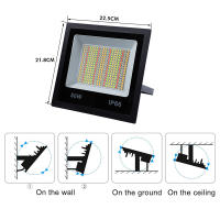 Lámpara De Inundación Inteligente RGB CW 50W Equivalente a 500W Luz LED Exterior Cambio De Color Con 16 Millones De Colores Tiempo Y Sincronización De Música - details 0