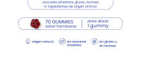 Jelly Pills Melatonina Kids 0,5 mg + Vitamina B6 - 70 Gummies Veganas Sin Azúcares Añadidos - Sabor Frutas del Bosque Natural - details 3
