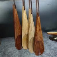 Cuchara De Madera Para Camping Adecuada Para Cocinar Hacer Té Y Hornear Ideal Para Exteriores Y Viajes Sin Plegar Material De Madera/Bambú - details 2