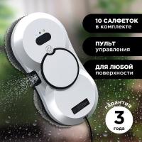 Robot Limpiador de Ventanas Eléctrico Automático para Uso Doméstico con Control Remoto y Rociador de Agua HCR-10 - details 0