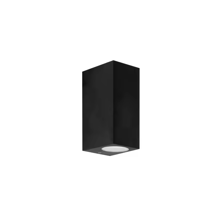 FORLIGHT Aplique Ip44 Kubo Double Emission Gu10 7W Negro - 1