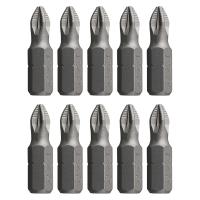 Juego De 10 Piezas De Brocas Eléctricas Hex Shank PH PZ De Acero De Aleación Para Destornilladores 25mm Tamaños PH1 PZ1 PH2 PZ2 PH3 PZ3 - details 23