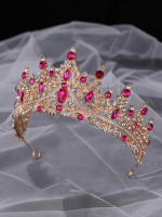Diadema De Corona Para Boda Accesorio De Vestido De Novia Super Faeirya Accesorios De Pelo Para Cumpleaños Diadema De Moda Para Mujer - details 12