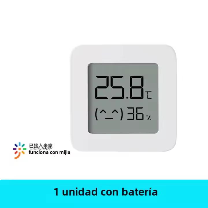 Termómetro Y Higrómetro Inteligente Xiaomi Mijia Bluetooth Sensor De Humedad Y Temperatura Digital Con Aplicación Mijia Para El Hogar - 1