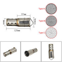 Silenciador De Motocicleta Universal Removible 50.8mm 60mm Para Escape Moto Catalizador DB Killer - details 3