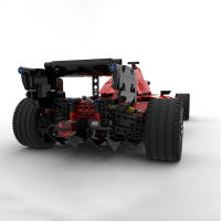 Bloques De Construcción Técnicos F1 2021 Mod F488 GTE "AF Corse #51" Juguete De Bloques De Crea Tu Propio Modelo De Carreras De Fórmula 1 Dificultad Alta Para Adultos - details 4