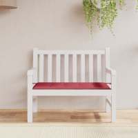 vidaXL Cojín para banco de jardín tela Oxford 120x50x3 cm en color Rojo/Verde/Taupé y más | acolchados duraderos para sofás de jardín terraza exterior - details 7