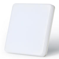 Lámpara de Techo con Sensor de Movimiento, 15W 1500LM Plafón LED de Techo con Control Remoto, Impermeable IP44 Lámpara de Baño, Luz de Sensor para Garaje, Bodega, Almacén Blanco Neutro 4000K [Clase de eficiencia energética A+] - details 1