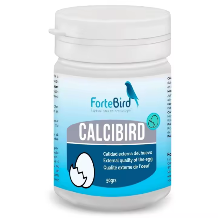 CalciBird Suplemento Premium para la Calidad de los Huevos 50 gr Fortebird - 1