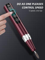 Martillo De Uñas Inalámbrico 35000RPM USB Recargable Pen Polishing Portable Para Manicura Y Peluquería Profesional Herramienta De Salon - details 2