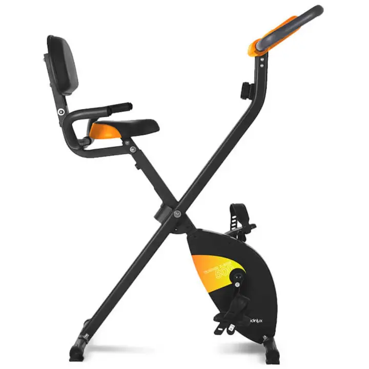 Bicicleta estática TRAINER X-BIKE 500 Magnética Plegable, Pantalla LCD, 8 Niveles GRIDINLUX - 1