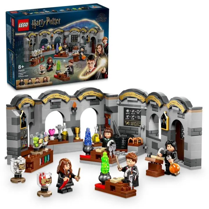 LEGO 76431 Harry Potter Castillo de Hogwarts: Clase de Pociones Juguete de magos para niños - 1
