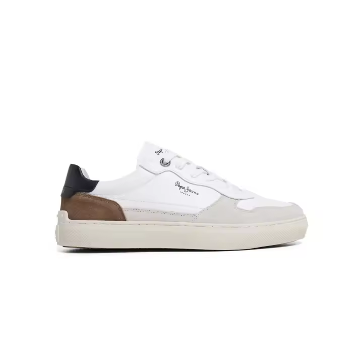 Zapatillas Pepe Jeans Camdem Nature Hombre Blanco - 1