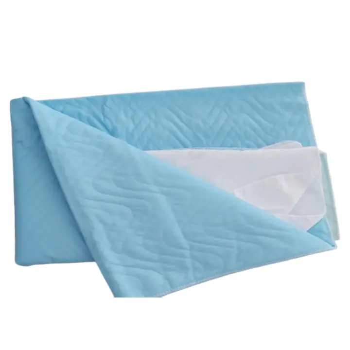 Empapador (2 unidades)  85x90 impermeable, 2 capas, transpirable, lavable, entremetida, suapel, con alas, secado rápido - 1