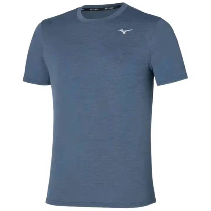 Camiseta de Manga Corta Mizuno  para hombre en color azul - 1