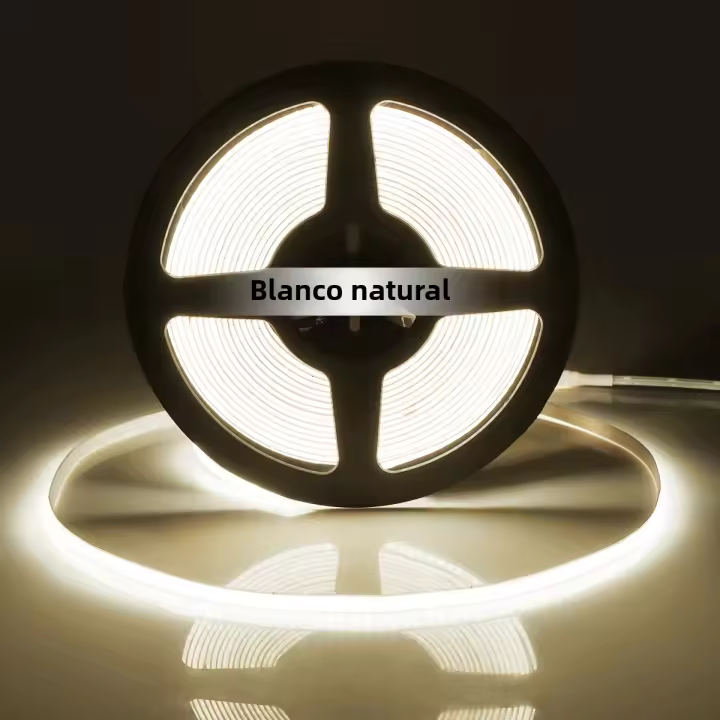 Tiras De LED COB Alta Brillante 10m/5m/1m 24V DC 320LEDs/M Flexibles Para Decoración De Paredes Y Habitaciones Regulables - 1