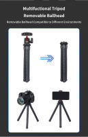 Trípode Flexible Ulanzi MT-11 Para Teléfono DSLR Cámara Vlog Portátil 2 En 1 Diseño Selfie Stick Con Soporte Para Teléfono - details 4
