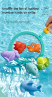 Juguetes De Baño Para Niños Juego Interactivo De C Atrapar Peces En La Piscina O Playa Juguetes Flotantes De Agua Para Niños De 0 a 6 Años Material ABS - details 6