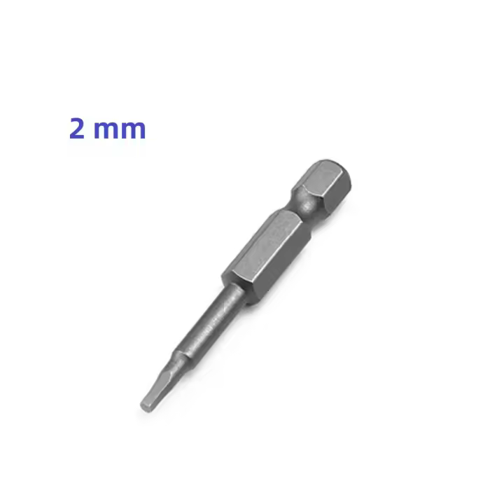 Broca De Hexágono Magnética 50mm En Acero De Aleación Con Embozo Hexagonal De 1/4" Herramientas Para Impacto Y Taladro - 1