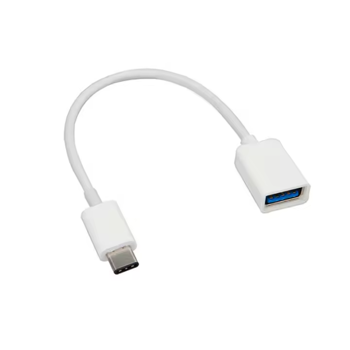 Cable Adaptador de Datos OTG USB Hembra para Apple Lightning 8 Pines iPhone iPad - 1