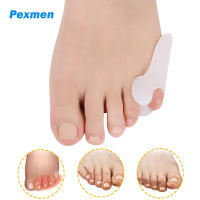 Corrector De Bollos Pexmen 2/4Pcs Separadores De Dedos Con Almohadillas De Gel Para Alivio Del Dolor De Bollos Y Callos En Los Pies Material De Silicona Ortopédico - details 0
