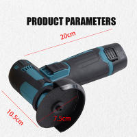 Mini Molinillo De Ángulo 12V Recargable Herramienta De Polimorfismo Para Corte Y Pulido De Diamante Máquina De Trabajo Eléctrico Sin Cable - details 4