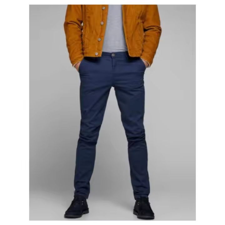 PANTS Jack & Jones Chino JJ Marco Marino Cómodo Estilo Casual - 1