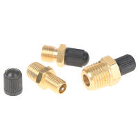 Válvula De Neumático Para Automóvil Y Motocicleta 1/4 NPT 1/8 NPT M10*1 Monitoreo De Presión De Neumáticos Material De Cobre Puro - details 2
