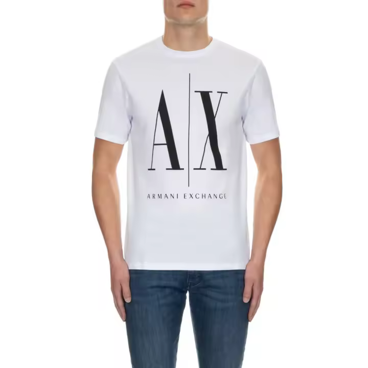 Ropa hombre Camisetas Armani Exchange Camiseta Blanco - 1