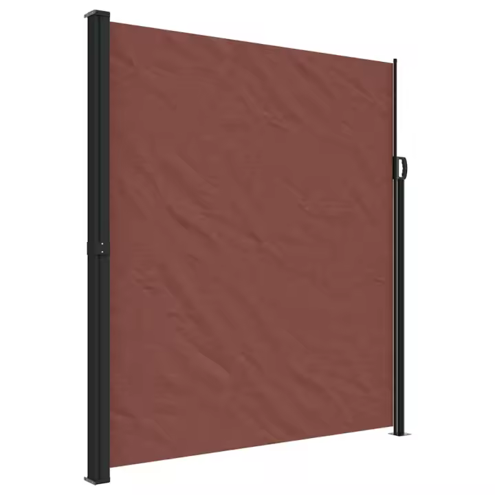 Toldo lateral retrácthil color Marron 220x500 cm - 1