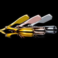 Cuchillo De Barba Manual Para Peluquería Herramienta De Eliminación De Vello Sin Cuchillas Incluidas Para Hombres Accesorios De Peluquería - details 2