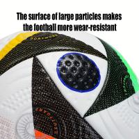 Pelota De Fútbol Estándar Tamaño 5 PU Cuidado Con Químicos Nulos Adecuada Para Adultos Y Adolescentes Juegos Al Aire Libre Resistente Al Desgaste Con Espuma De 4mm - details 2