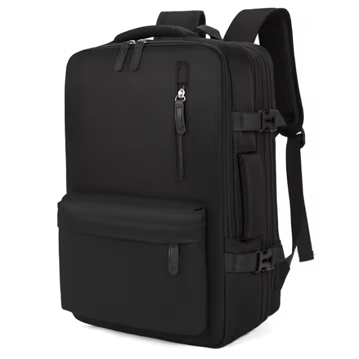 Mochipa 40x30x20 Avión, Mochipa para equipo de mano de cabin, Mochara para portátil para Viajes en Avión, Mochara Escolar, Bolsa para humres y Mujeres. (NEGRO) - 1