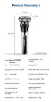 Cortacésped Eléctrico USB Y Enchufe 3-en-1 Para Hombres Set De Afeitadora Con Carga Por Inercia De Acero Inoxidable - details 10