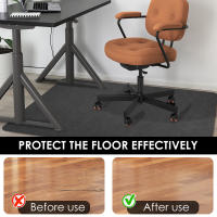 Alfombra De Silla De Computadora Antideslizante Autoadhesiva Protectora Para Escritorio Y Juego Resistente Al Desgaste Matriz De Bambú - details 3