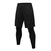 Pantalones De Compresión Para Hombre Tights Leggings Para Correr Gimnasio Deportes Fitness Secado Rápido Pantalones De Ejercicio Color Negro Ropa Deportiva - details 11