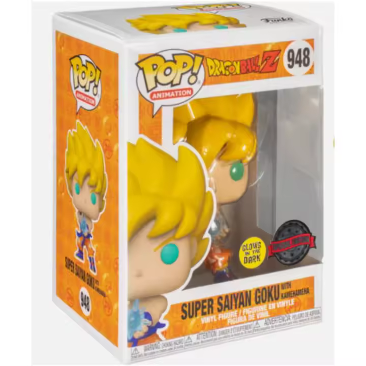Funko pop Super Saiyan with Kamehameha Glow 948 Dragon Ball Z - 1