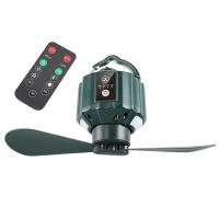 Ventilador De Tela De Camping 10400mAh Con Luz LED Y Control Remoto 3 En 1 Luz De Techo Portátil Para Acampar Y Colgante - details 3