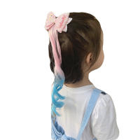 Peinado De Princesa Con Lazo De Cabello Gradient Para Niñas Accesorios De Cabello Estilo Floral Adornos Para Niños - details 7