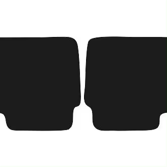 Alfombrillas traseras para: Opel Omega A sedán, station wagon 1986-1994 - 1