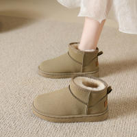Botas De Nieve Para Mujer Suelta Gruesa De Algodón Antideslizantes Invierno Zapatos Nuevos Estudiantes 2023 Botas Negras - details 2