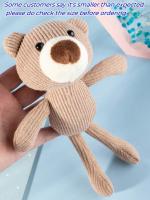 Juguete De Peluche Para Mascotas Con Diseño De Oso Pequeño 1 Pieza Juguetes Suaves Para Perros Tipo De Material De Alta Calidad - details 2