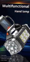 Lámpara De Buzón Recargable Solar COB LED Farol De Camping Impermeable Con Carga USB Y Función De Power Bank Luz Exterior Torcha - details 0