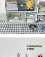 Organizador De Joyería Y Maquillaje Con Cajones Superpuestos De Diseño Monolítico Para Almacenamiento De Pulseras Y Collares Caja De Almacenamiento Para El Hogar Material Plástico Color Blanco - details 7
