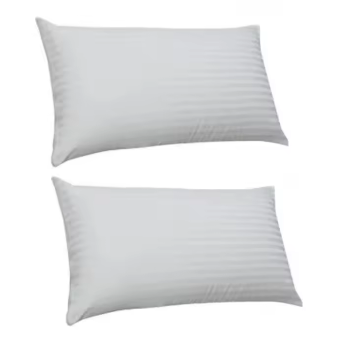 Pack 2 y 3 Funda Almohada 100% algodón, Blanca, Hipoalergénica, Suave, Cremallera, Natural, Fabricada en España, Confortable, Resistente al Uso, Facilita la Transpiración - 1