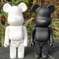 Figura De Acción Bearbrick De 28cm PVC 400% Oso Juguete Modelo DIY Para Niños Regalos De Cumpleaños Decoración De Interiores - details 2