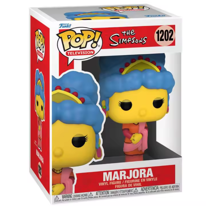 Funko Pop Los Simpsons Marge como Marjor Nº 1202 - 1