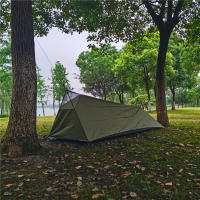 Carpa De Camping Individual Ligera Con Red De Mosquitos Para Excursionistas Carpa De Un Habitáculo Con Material De Tela 600D Oxford Y Reflectante - details 10